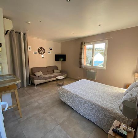 Studio Pied Village Eze - Dans Villa Recente - Parking Gratuit Zewnętrze zdjęcie