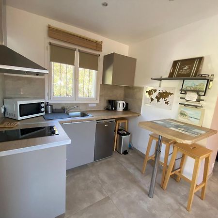 Studio Pied Village Eze - Dans Villa Recente - Parking Gratuit Zewnętrze zdjęcie