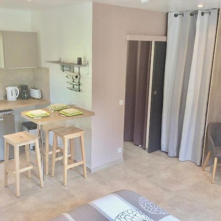 Studio Pied Village Eze - Dans Villa Recente - Parking Gratuit Zewnętrze zdjęcie