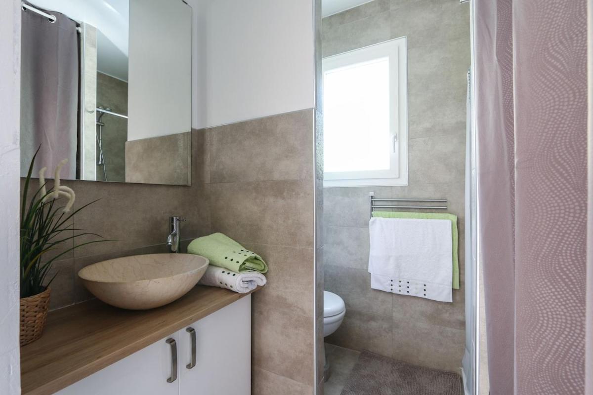 Studio Pied Village Eze - Dans Villa Recente - Parking Gratuit Zewnętrze zdjęcie